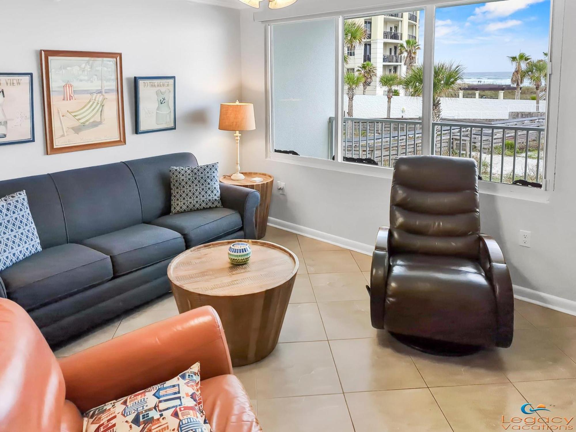 Is9-Cozy Upstairs Beachfront Condo - King Beds Форт-Волтон-Біч Екстер'єр фото